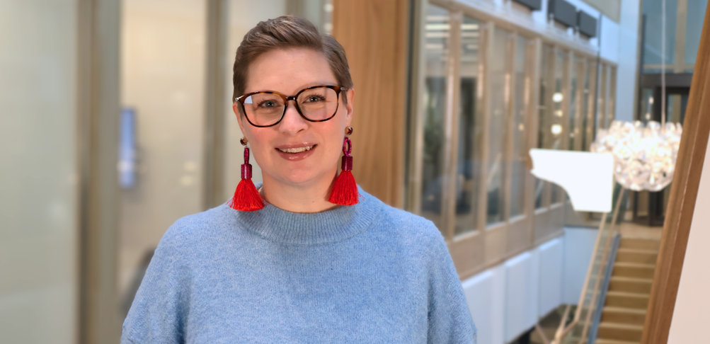 Bild på Louise Hollingworth, it-projektledare.